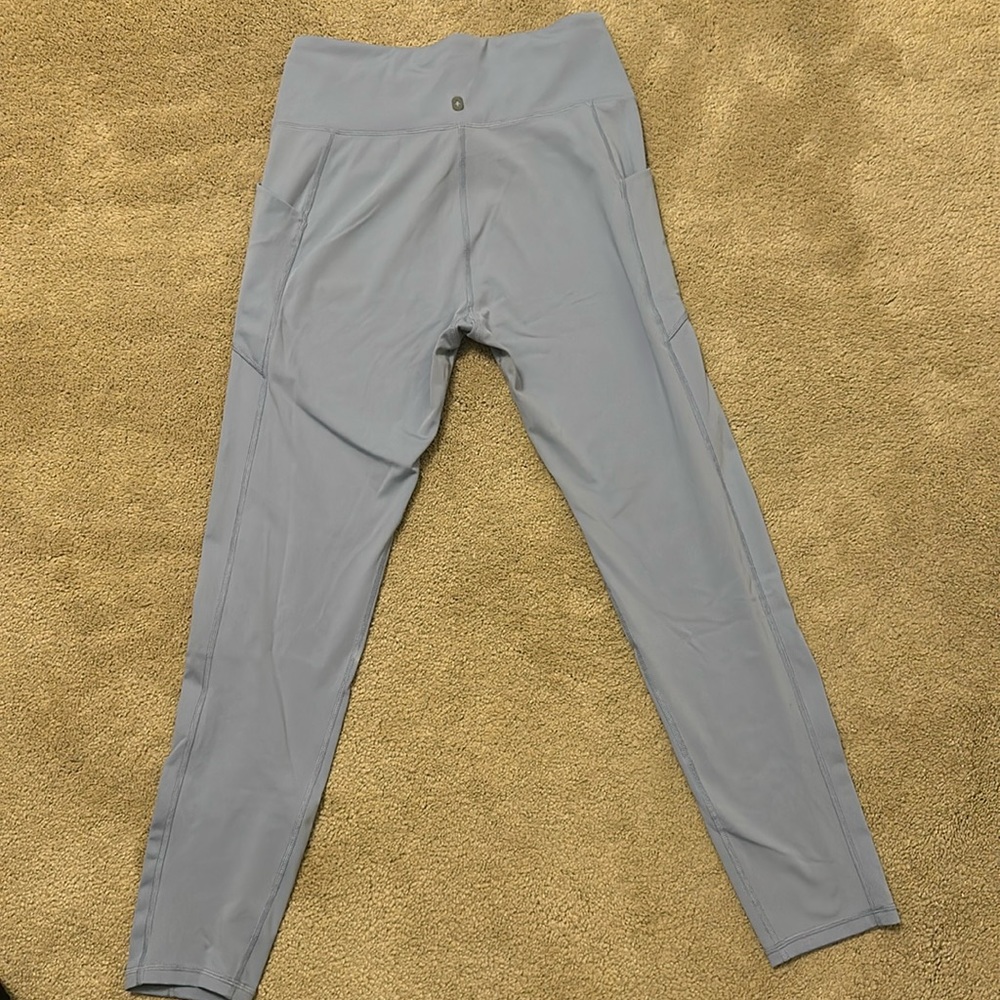 FIGS Light Blue Performance Underscrub Leggings Large